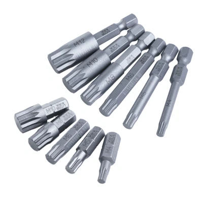 WERA Vielzahn Biteinsatz für XZN wahlw. M4 M5 M6 M8 M10 M12 Bit Länge 25 / 50mm