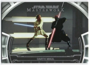 2019 Star Wars Masterwork Defining Moments DM-18 Darth Maul Obi Wan Kenobi - Picture 1 of 1