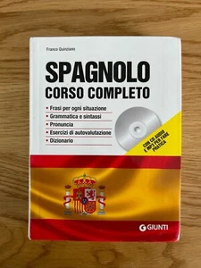 SPAGNOLO CORSO COMPLETO CON CD AUDIO DI FRANCO QUINZIANO GIUNTI 2022 - Foto 1 di 14
