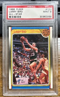 Fleer Larry Bird All-Star 1988 PSA 6 #124 Foto 1 de 2
