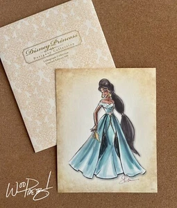 2011 LIMTED EDITION Lithograph Designer Princess JASMINE Signed - Steve Thompson - Picture 1 of 8