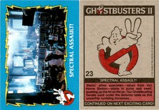 1989 Columbia Pictures GHOSTBUSTERS II Trading Card 23