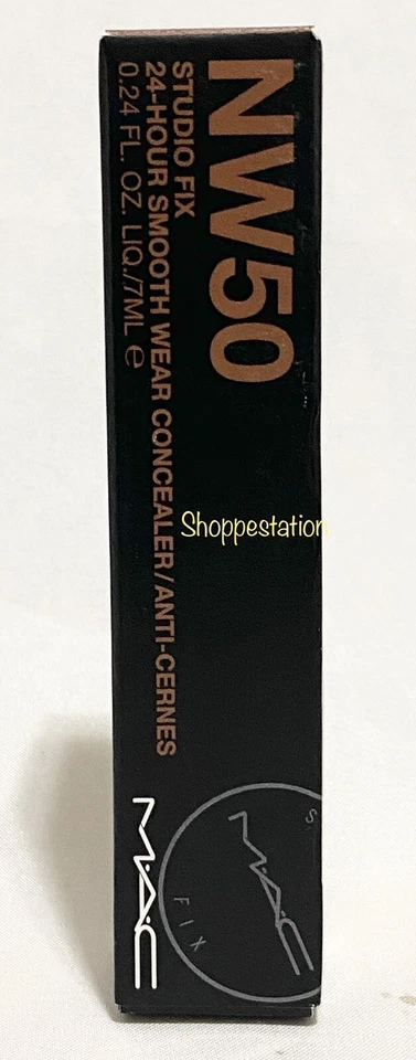 Mac NW50 Studio Fix 24 Hour Smooth Wear Concealer 0.24fl Oz LIQ 7ml