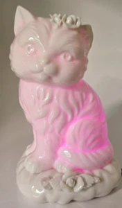 Vintage Aladdin Giftware Cat Night Light New Fixture & Bulb - Picture 1 of 10