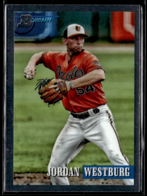 2021 Bowman Heritage Chrome Prospects #104 Jordan Westburg Orioles - Image 1 of 2