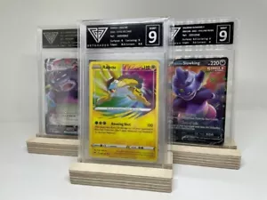 Obtener Graduación Tarjeta Codificante Soporte Capa de Madera Pokémon YuGiOh Pantalla de Madera Mágica LEER - Imagen 1 de 7