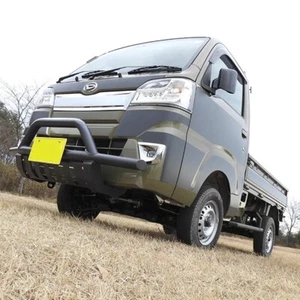 Barra protectora delantera para DAIHATSU 2015- Hijet S500P S510P negro mate JDM NUEVO - Imagen 1 de 6