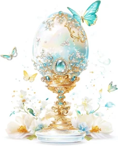 Diamond Art Kits for Adults, Easter Egg 5D Diamond Painting Kits for Beginner DI - Picture 1 of 7