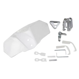 Motorcycle Clear Windscreen Adjustable Installed Transparent Lens for Kawasaki - Picture 1 of 4