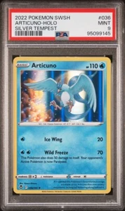 Articuno Holo 2022 Pokemon Silver Tempest PSA 9 Mint Rare - Picture 1 of 4