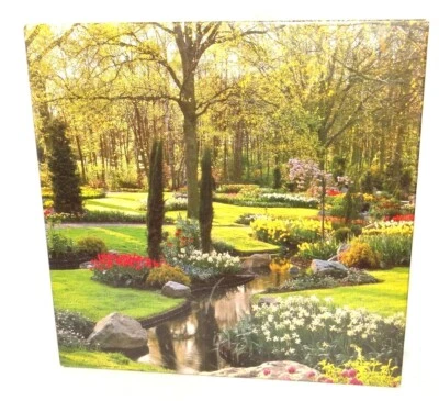 Springbok PERENNIAL PARK 500 pcs Jigsaw Puzzle PZL2437 Keukenhof Gardens Lisse - Image 1 of 4