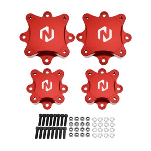 NICECNC Front + Rear Wheel Hub Spacer Kit For Yamaha Raptor 700 700R 2006-2024 - Picture 1 of 9