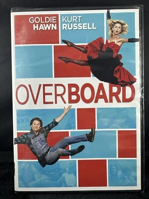 Overboard DVD 1987 Widescreen Comedy Goldie Hawn Kurt Russel New Sealed Foto 1 de 4