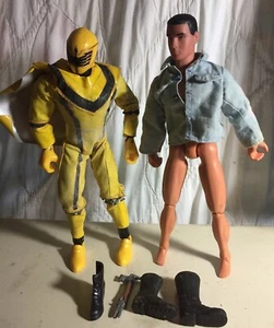 JUNK DRAWER 12” ACTION FIGURE & PART Power Ranger Boot Tool Max Steele - Picture 1 of 2