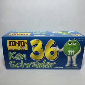 2000 Action RCCA KEN SCHRADER #36 M&M's Green,1/1008 - Picture 1 of 9