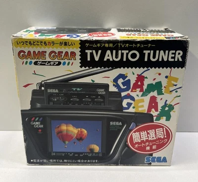 SEGA GAME GEAR TV TUNER HGG-3210 JAPAN VERSION COMPLETE USED - Image 1 of 4