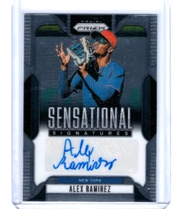 2025 Panini Prizm Alex Ramirez Sensational Signatures Auto - Picture 1 of 1