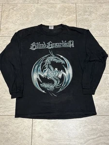 VTG Blind Guardian Dragon US Tour Long Sleeve T-Shirt Men’s Size Large RARE - Picture 1 of 7