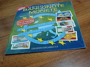 Album Banconote e monete € completo Edigamma 2000 RARO COMPLETO - Foto 1 di 4