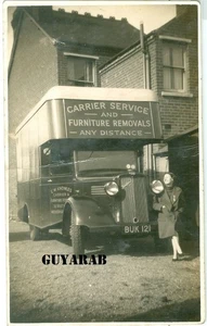 E.W. Knowles, Möbelumzüge, 55 Mostyn Road, Wolverhampton 1927 RP Van - Bild 1 von 2
