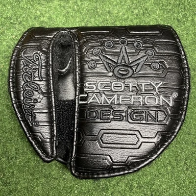 Scotty Cameron Titleist 幻影黑色槌推杆保护套 头套 LTD 停电 — 第 1/4 张图片