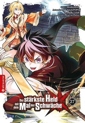 ALTRAVERSE GMBH Der stärkste Held mit dem Mal der Schwäche Band 27 Altraverse Manga