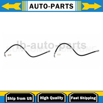 2x Brake Hose Line Front For 2001-2003 Toyota RAV4 2.0L - Image 1 of 4