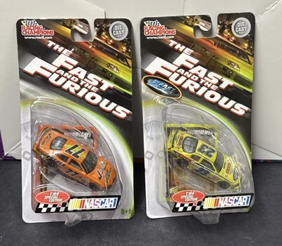 Lot Of 2 2003 Dave Blaney/Scott Wimmer Fast & Furious 1/64 NASCAR Diecast NEW - Image 1 of 4