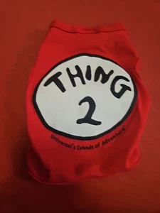 Thing 2 Haustier Shirt Größe 5-10 Pfund - Bild 1 von 4