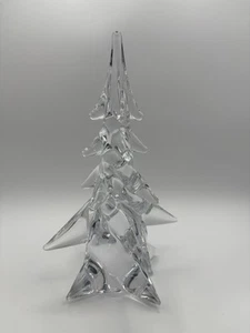 Vintage "10 Weihnachtsbaum VOLL Bleikristall Kunst Glas Herzstück SIGMA JAPAN #3 - Bild 1 von 5
