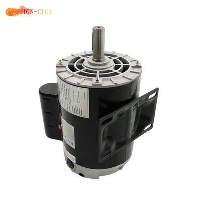 5HP SPL Air Compressor Motor 3450RPM 1 Phase Electric Motor 230V 56HZ 7/8" Shaft - Image 1 of 4