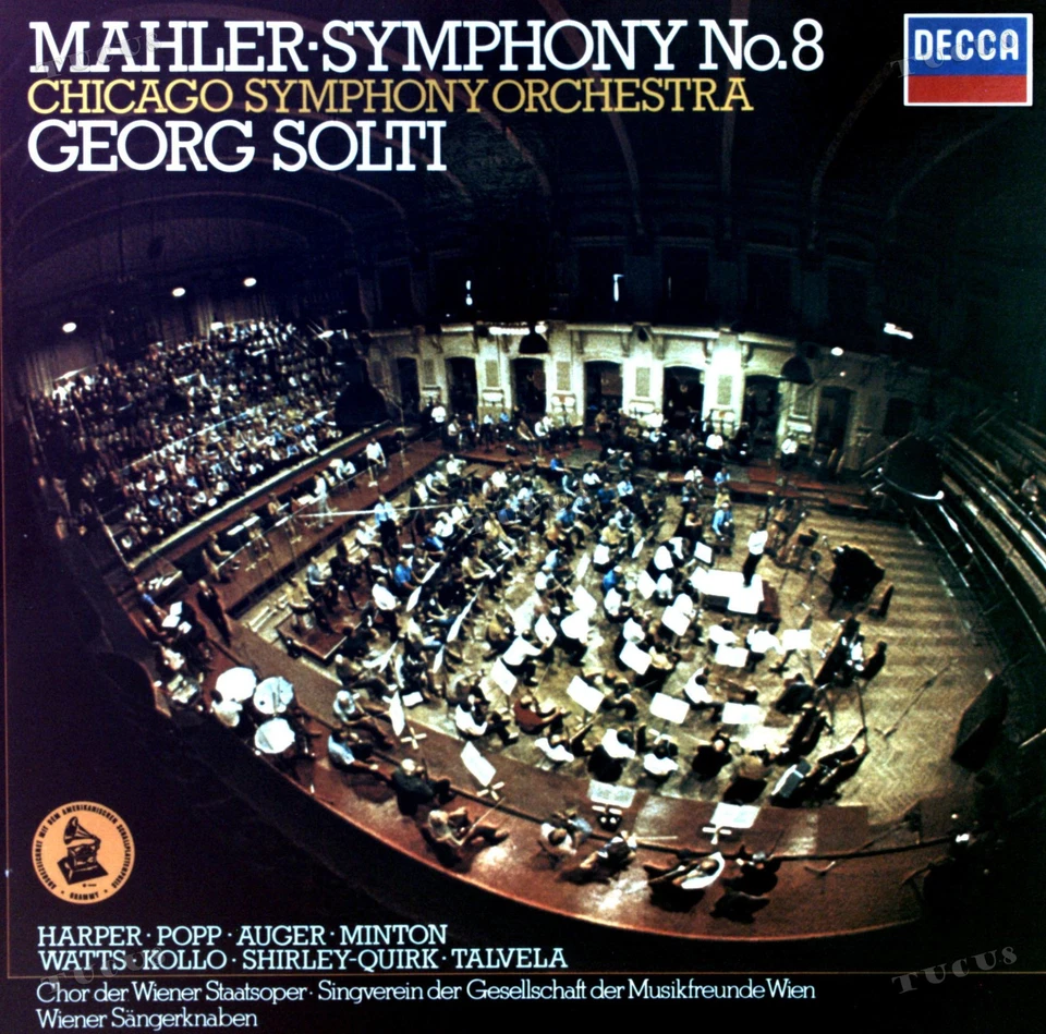 Mahler - Georg Solti, Chicago Symphony Orchestra - Symphony No. 8 GER 2LP '* - Image 1 of 1