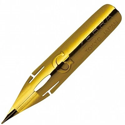 Pluma Cómic Zebra Plumín Tipo Profesional Modelo G Titanio 10 plumínes PG-7B-C-K NUEVO Foto 1 de 4