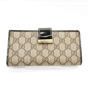 Gucci Long Wallet Brown PVC 4722285 - Picture 1 of 11