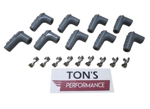 Juego de 9 Bujías de Encendido MSD 8850 Bota y Terminal Set 90 Grados con LOGOTIPO - Imagen 1 de 8