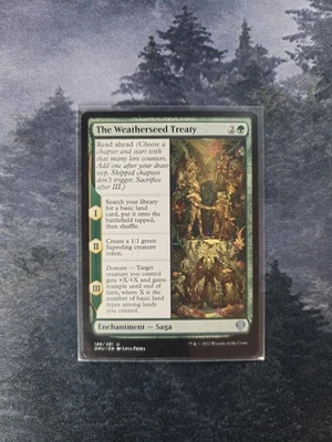 The Weatherseed Treaty Dominaria United Regular - Image 1 of 2