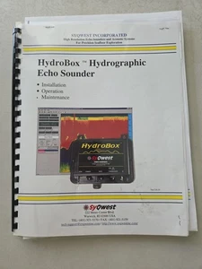 Hydrobox Eco Sonda Hidrográfica Instalación OPERACIÓN Mantenimiento Manual SYQWEST - Imagen 1 de 3