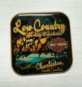 Low Country Harley Davidson Charleston South Carolina Dealer Vest Lapel Pin - Picture 1 of 3