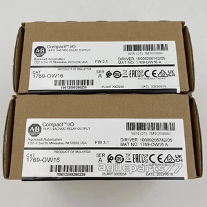 NEW ALLEN BRADLEY 1769-OW16 CompactLogix Relay Output Module 1769OW16 PLC - Picture 1 of 4