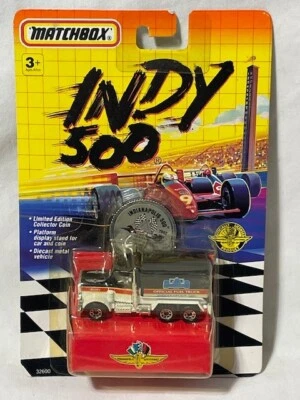 Camión cisterna oficial Matchbox INDY 500 Peterbilt, 1/64, nuevo en caja Foto 1 de 2