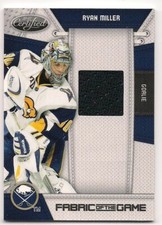 Ryan Miller 10-11 Panini Certified Fabric of the Game Jersey /250