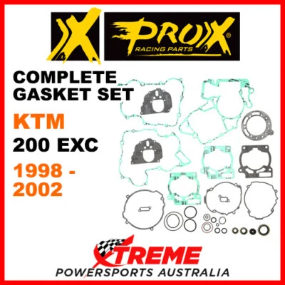 Juego completo de juntas ProX KTM 200EXC 200 EXC 1998-2002 34.6248 Foto 1 de 2