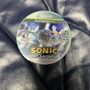 Sonic Unleashed Platinum Hits (Microsoft Xbox 360, 2008) Video Game DISC ONLY - Picture 1 of 1