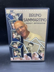 Bruno Sammartino Shoot DVD WWE WWF WCW WWWF Backlund McMahon Hogan Billy Graham - Imagen 1 de 3