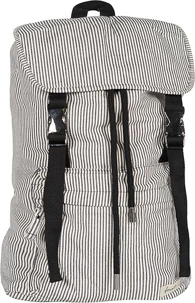 Forvert Charlie Rucksack Daypack Uni Backpack stripped weiß schwarz - Bild 1 von 1