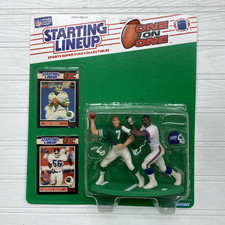 Starting Lineup 1989 One on One Ken O'Brien Lawrence Taylor Vintage Unpunched