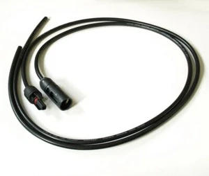 Cable solar QC-Solar 2x1m cable de conexión 4mm2 enchufe fotovoltaico hembra embrague Conergy - Imagen 1 de 1
