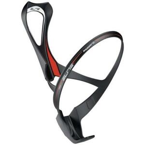 New Elite Leggero Carbon Cycling Water Bottle Cage, Red