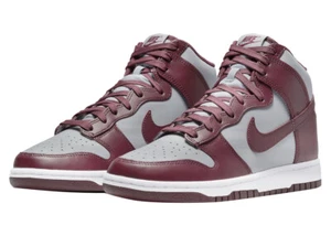 Nike Dunk High Retro Dark Beetroot/Wolf Grey DD1399-600 US Men Size 15 - Picture 1 of 10
