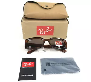 Gafas de sol Ray-Ban RB4395 KILIANE 6678/73 marrón cristal rectangular con lentes marrones - Imagen 1 de 14